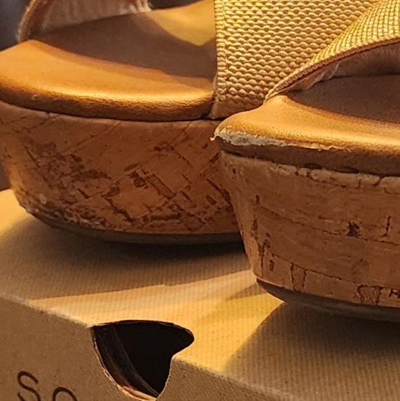 Sonoma Cork Heeled Platform Clog Sandal. Size 8.5 - Picture 8 of 8